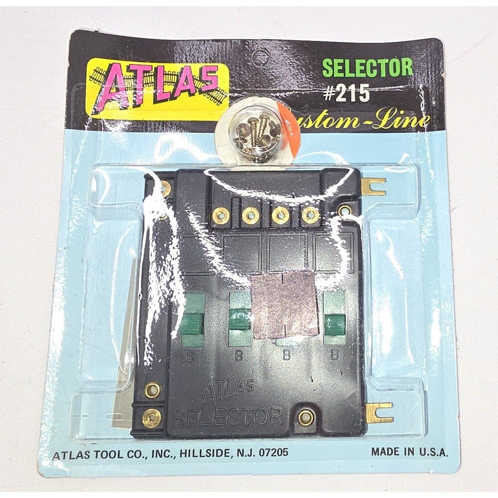 Atlas #215 Selector Switch Controller HO Scale New Old Stock
